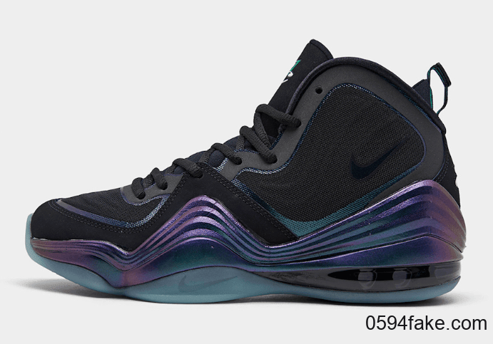 “隐形斗篷”配色回归!这双Nike Air Penny 5看起来有点神秘! 货号:537331-002
