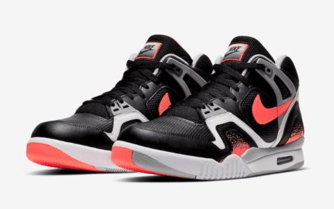 热熔岩反转配色!Nike Air Tech Challenge 2“黑熔岩”即将登场! 货号:CQ0936-001