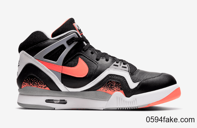 热熔岩反转配色!Nike Air Tech Challenge 2“黑熔岩”即将登场! 货号:CQ0936-001
