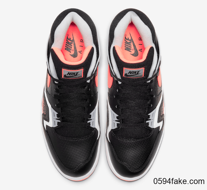 热熔岩反转配色!Nike Air Tech Challenge 2“黑熔岩”即将登场! 货号:CQ0936-001