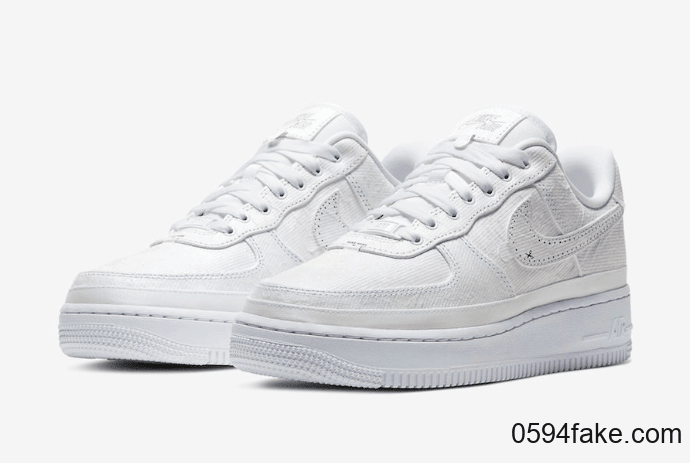 可撕AF1!玩味十足趣味满满! 货号:CJ1650-101