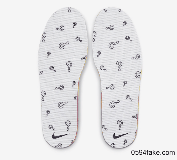 可撕AF1!玩味十足趣味满满! 货号:CJ1650-101