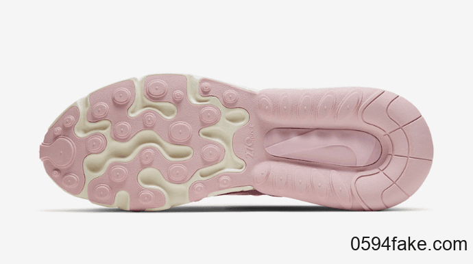 少女粉色调!全新Air Max 270 React即将发售! 货号:CZ0364-600