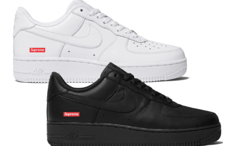 Supreme x AF1最新美照曝光!简约百搭!