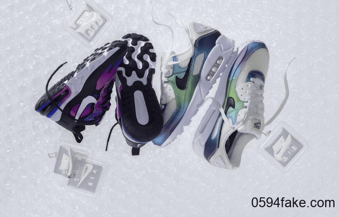 彩虹气泡渐变!Nike Air Max Bubble Pack套装月底发售!