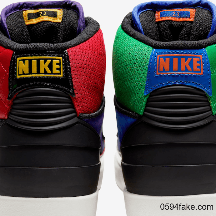高规格制作!Air Jordan 2 WMNS“ Multicolor”释出官图! 货号:CT6244-600