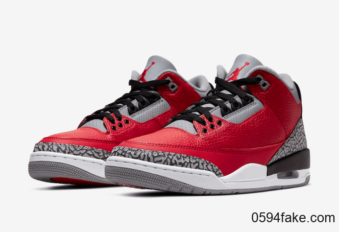 芝加哥限定AJ3“红水泥”美区官网后天上架!气质出众! 货号:CU2277-600