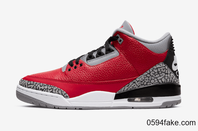 芝加哥限定AJ3“红水泥”美区官网后天上架!气质出众! 货号:CU2277-600
