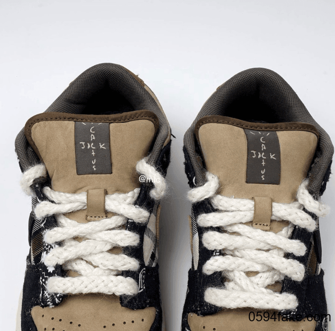 Travis Scott x Nike SB Dunk Low月底发售!细节满满! 货号:CT5053-001