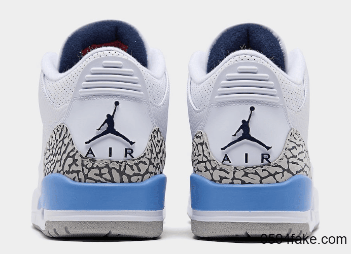 难得市售的北卡配色!北卡蓝AJ3 “UNC”下月登场! 货号:CT8532-104