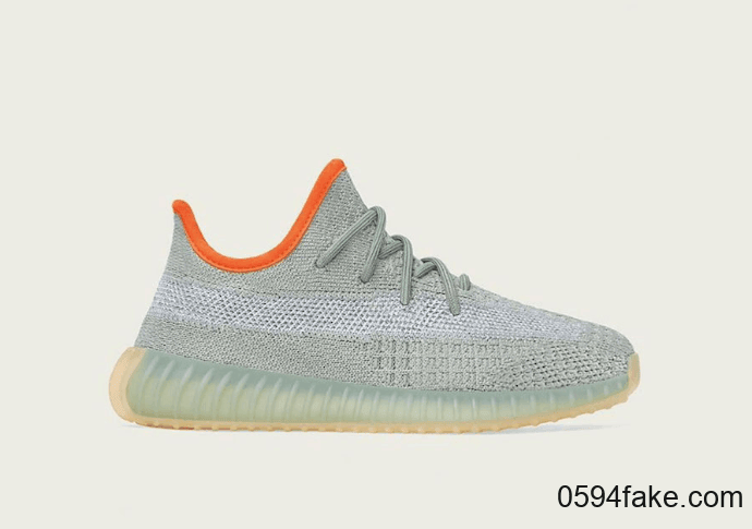 清新鼠尾草绿!Yeezy 350 V2“ Desert Sage”白色情人节发售! 货号:FX9035