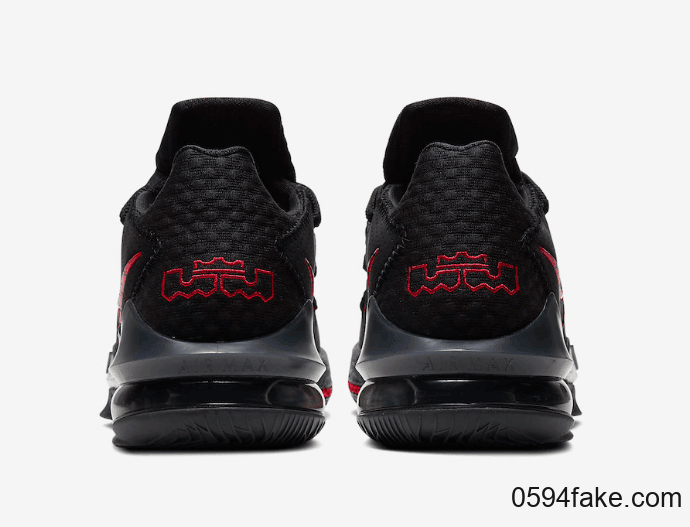 黑红LeBron 17 Low释出官图!3月15日发售! 货号:CD5007-001