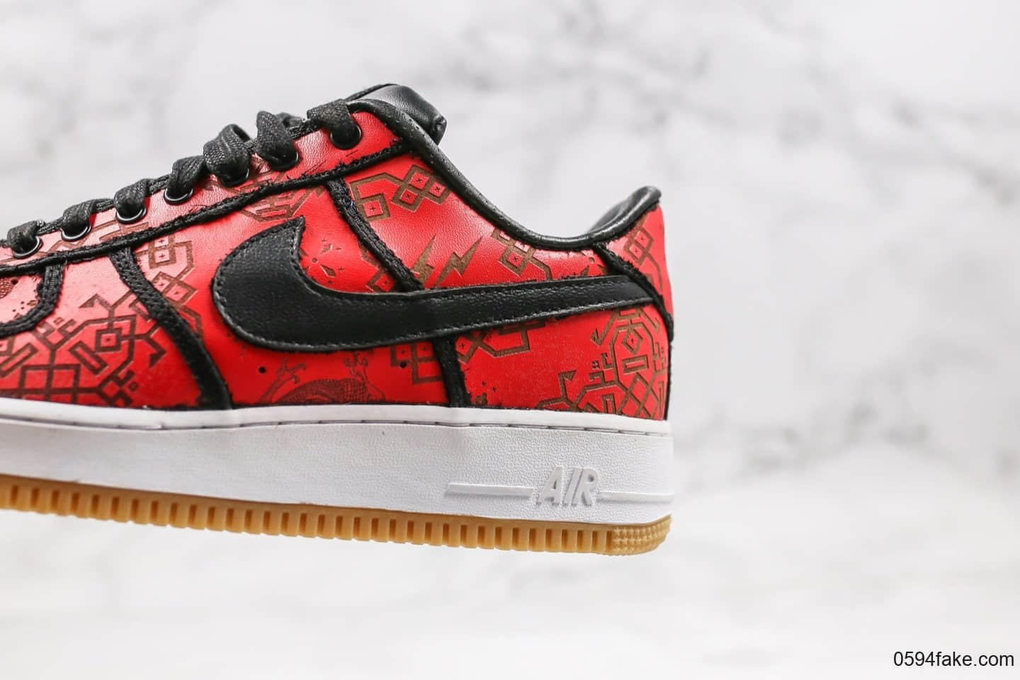 耐克Fragment X CLOT x Air Force 1纯原版本藤原浩陈冠希三方联名款黑丝绸正确内层原盒原标原材料打造 货号:CZ3986-001