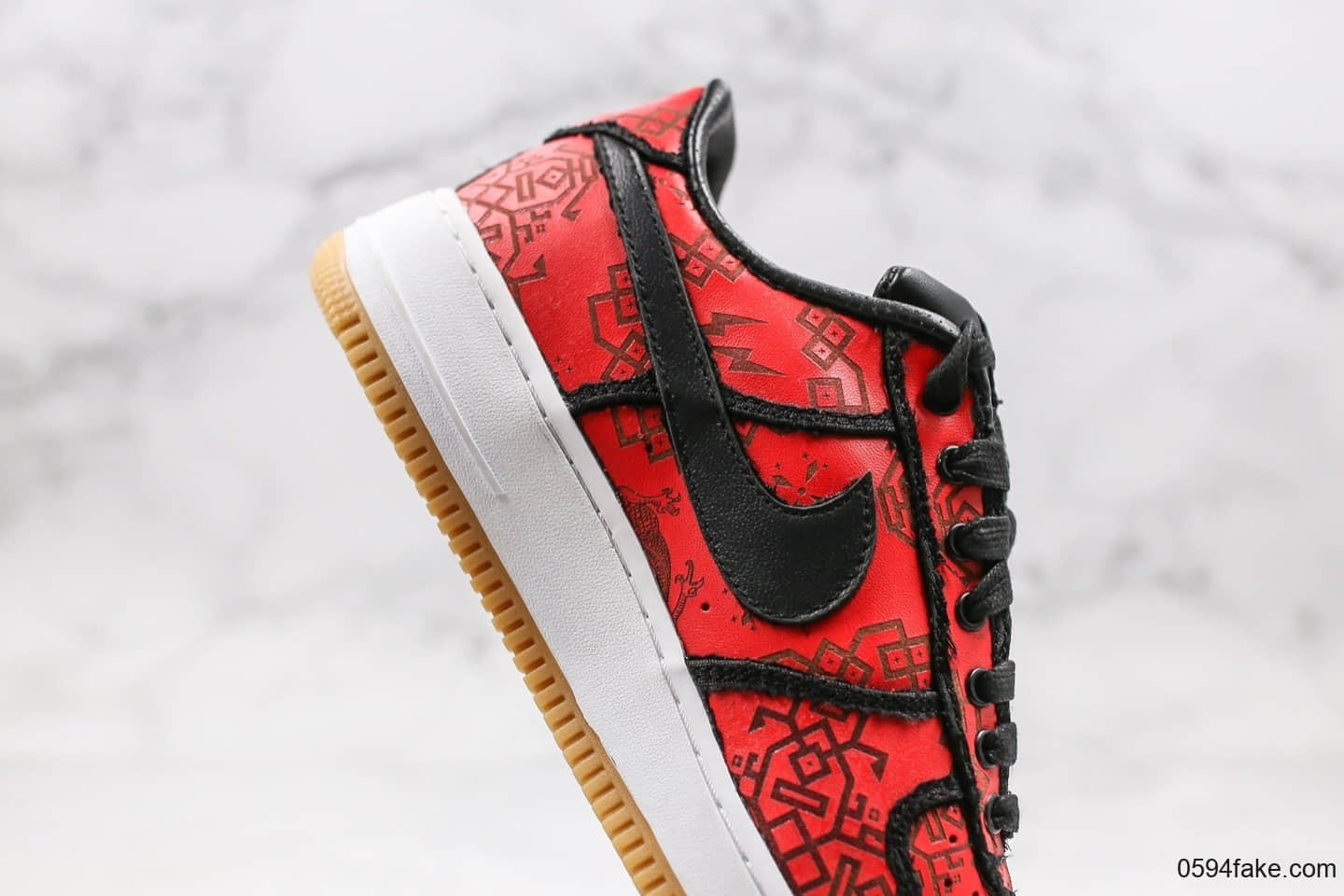 耐克Fragment X CLOT x Air Force 1纯原版本藤原浩陈冠希三方联名款黑丝绸正确内层原盒原标原材料打造 货号:CZ3986-001