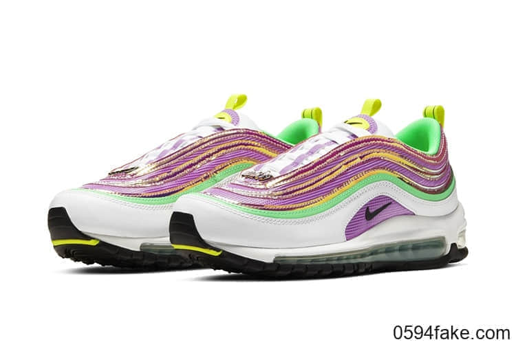 Nike复古跑鞋Air Max 97新配色惊艳亮相!超吸睛!