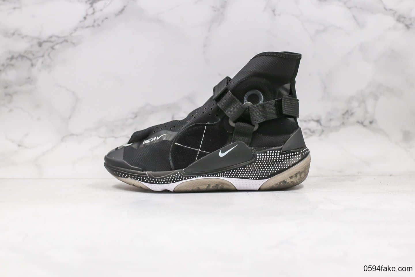 耐克Nike ISPA Joyride Envelope纯原版本高帮机能ISPA颗粒跑鞋纯黑内置真爆米花颗粒原楦头纸板打造 货号:BV4584-001