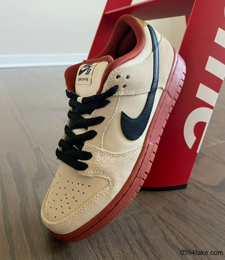 OG气质!这双Nike SB Dunk Low“ Muslin”我先粉为敬! 货号:BQ6817-100