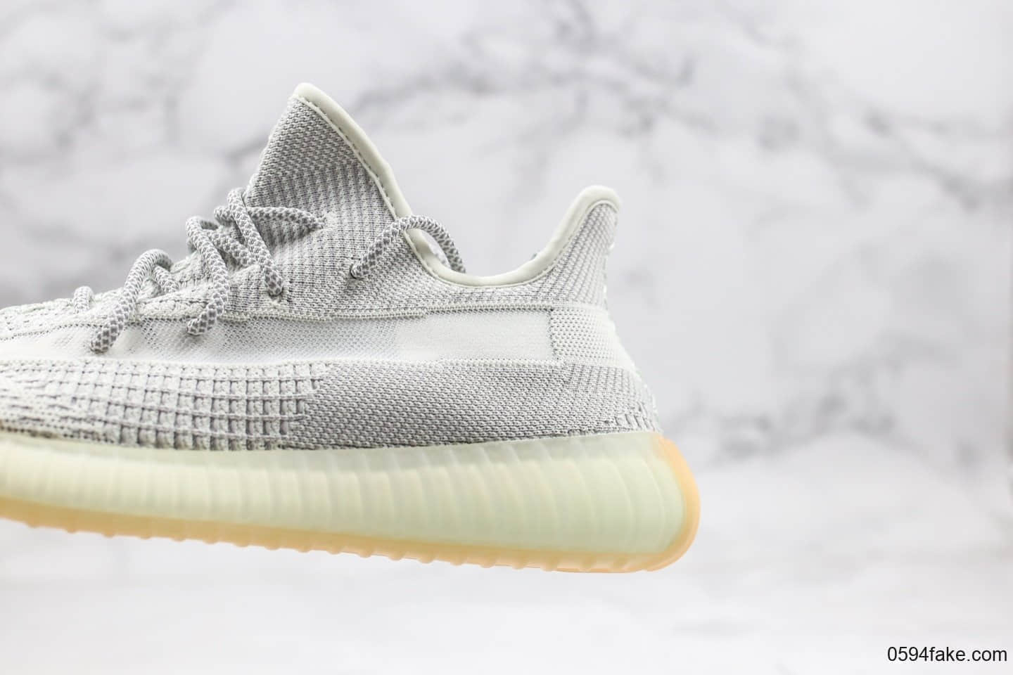 阿迪达斯Adidas Yeezy Boost 350 v2 Tailgate纯原版本椰子350灰天使亚洲限定原厂爆米花大底原材料打造 货号:FX4348