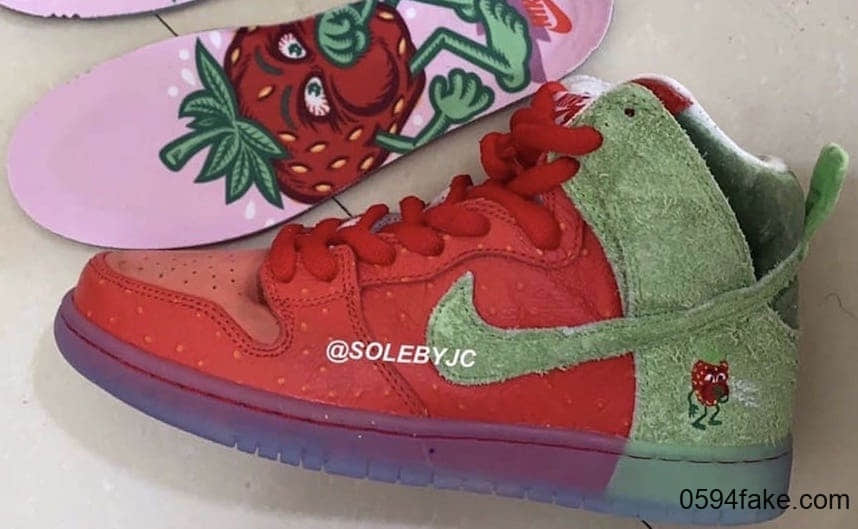 Todd Bratrud新作曝光!这双Nike SB Dunk“咳嗽草莓”你打几分?
