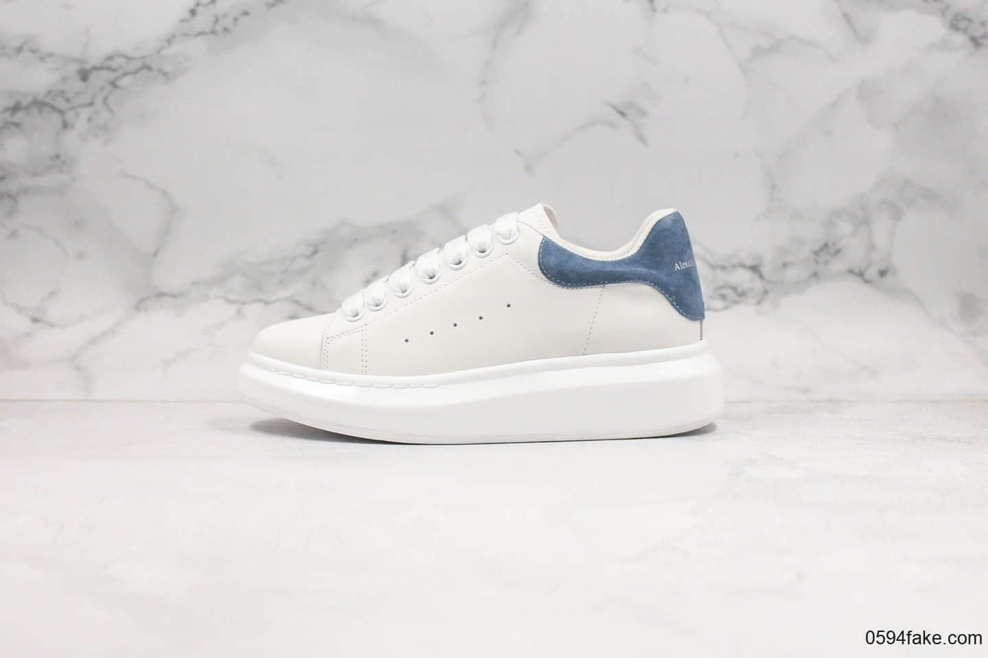 亚历山大Alexander McQueen sole sneakers纯原版本麦昆蓝绒尾配色原档案数据开发原盒配件