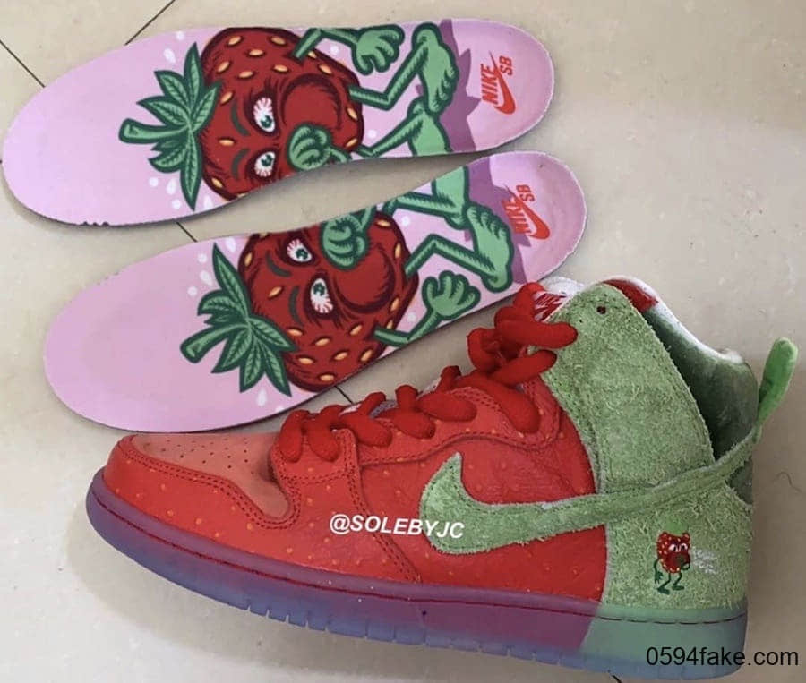 Todd Bratrud新作曝光!这双Nike SB Dunk“咳嗽草莓”你打几分?