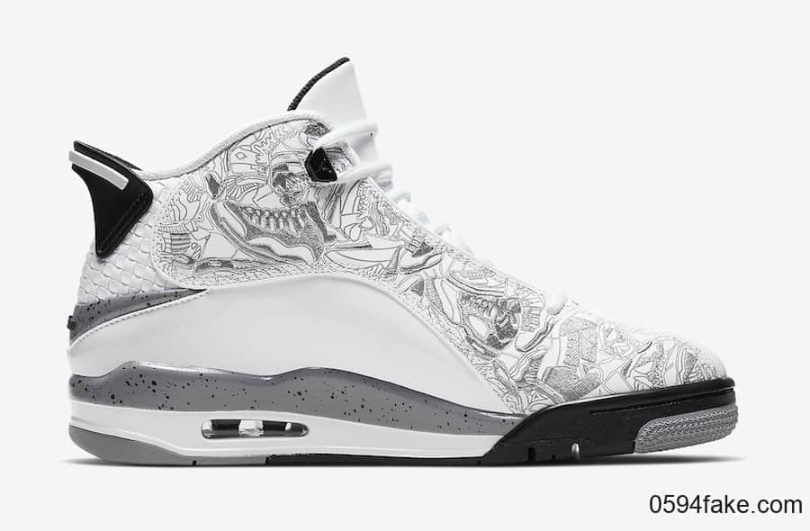 经典元年白水泥配色!全新Jordan Dub Zero即将登场! 货号:311046-105