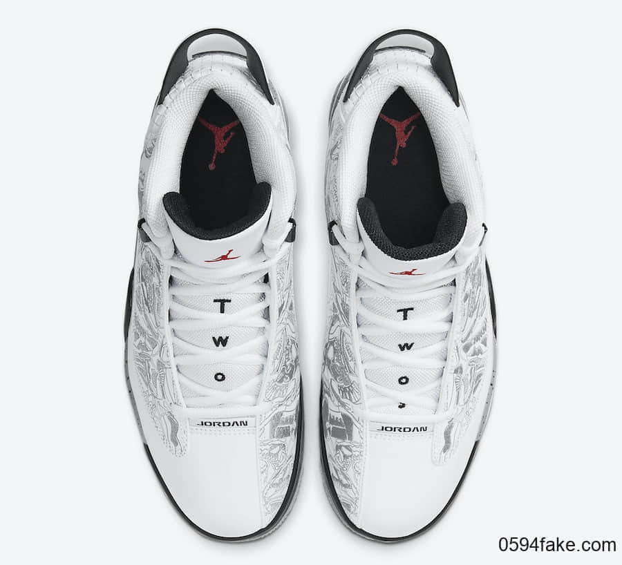 经典元年白水泥配色!全新Jordan Dub Zero即将登场! 货号:311046-105