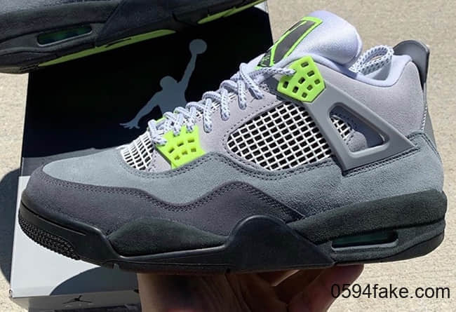 重现超人气配色!全新 Air Jordan 4 “Neon”将于3月21日发售! 货号:CT5342-007