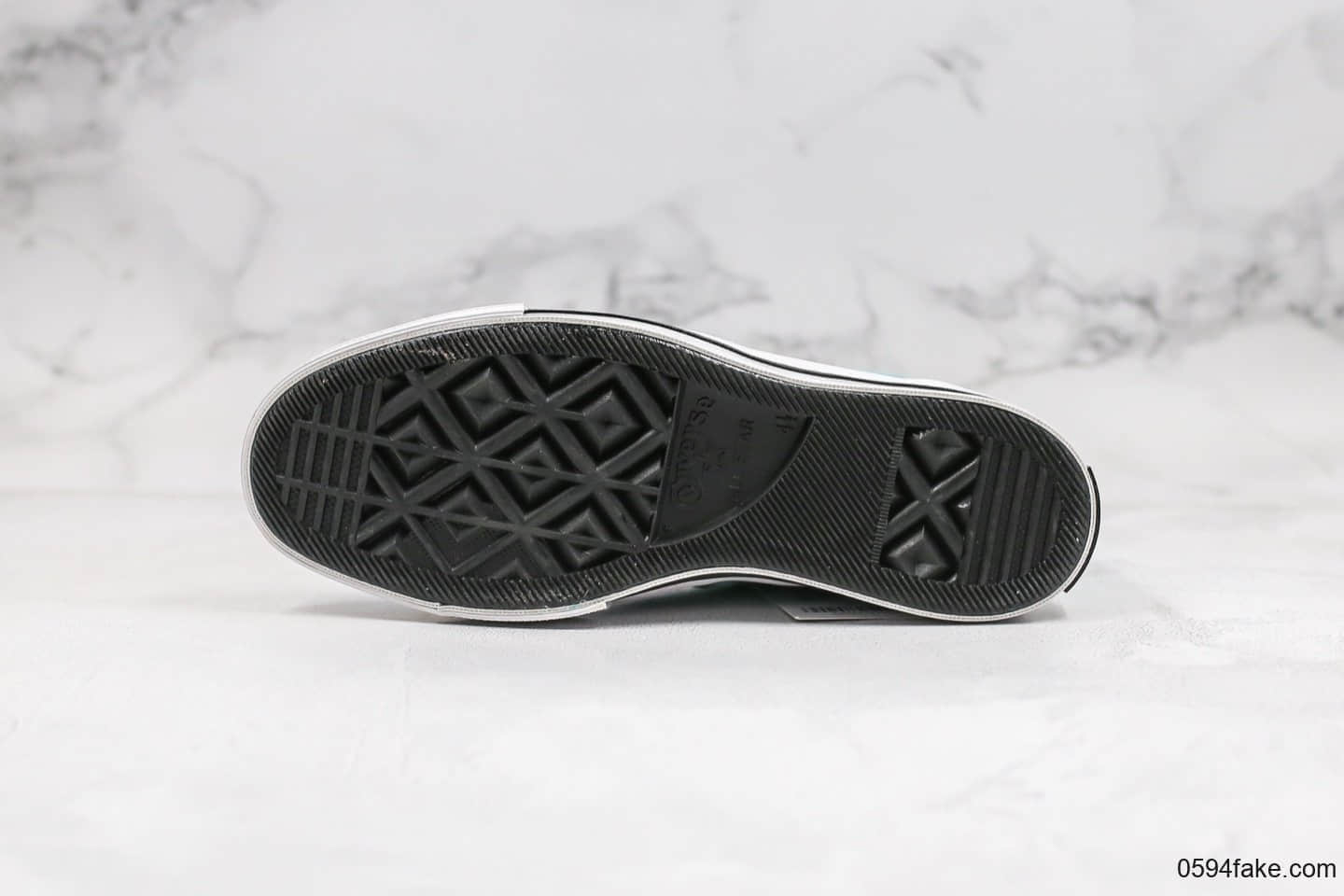 匡威Converse One Star公司级版本高帮硫化帆布鞋杰尼龟蓝配色正确硅蓝PU软中底双围条硫化大底