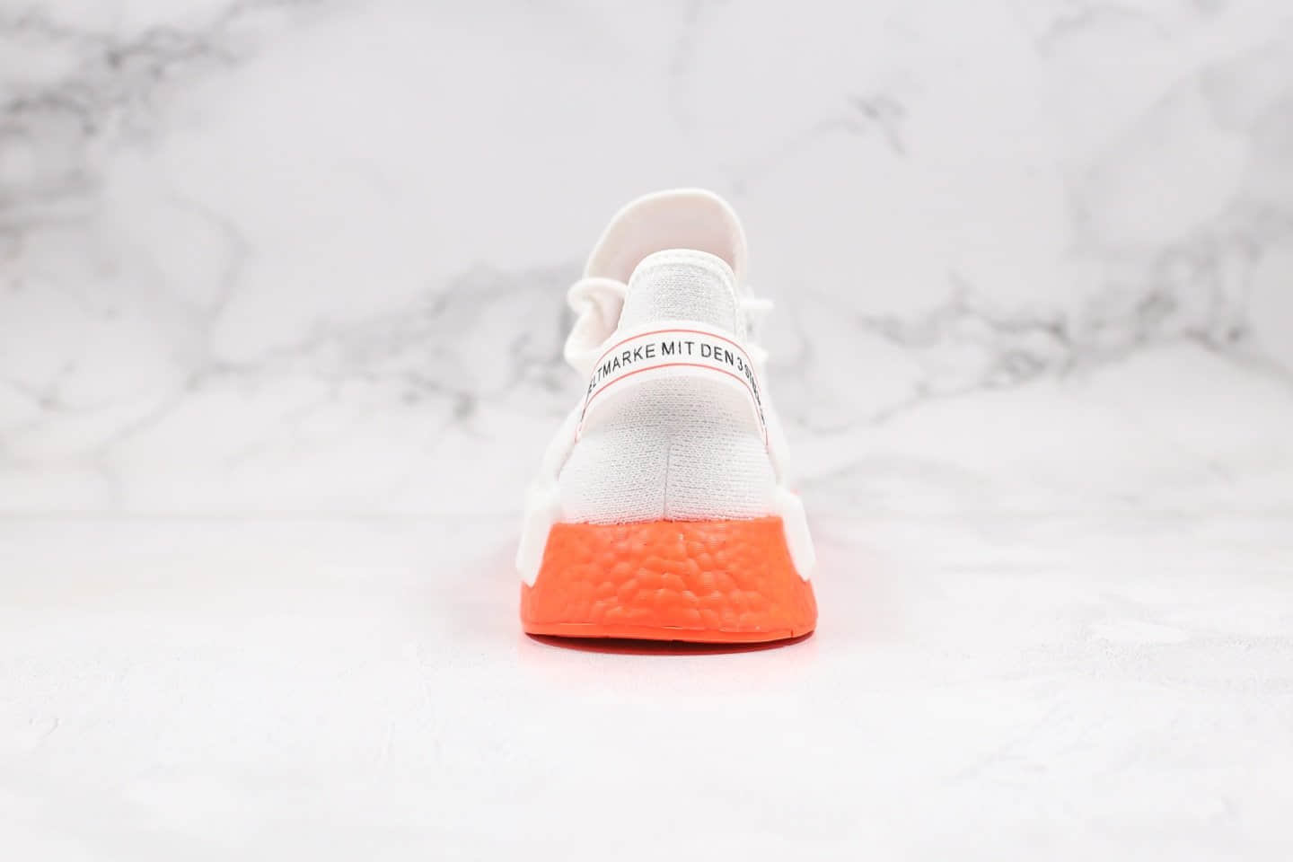 阿迪达斯Adidas NMD R-1 V2纯原版本街头风格NMD爆米花跑鞋白橙色原厂大底区别市面通货版本 货号:FX3902