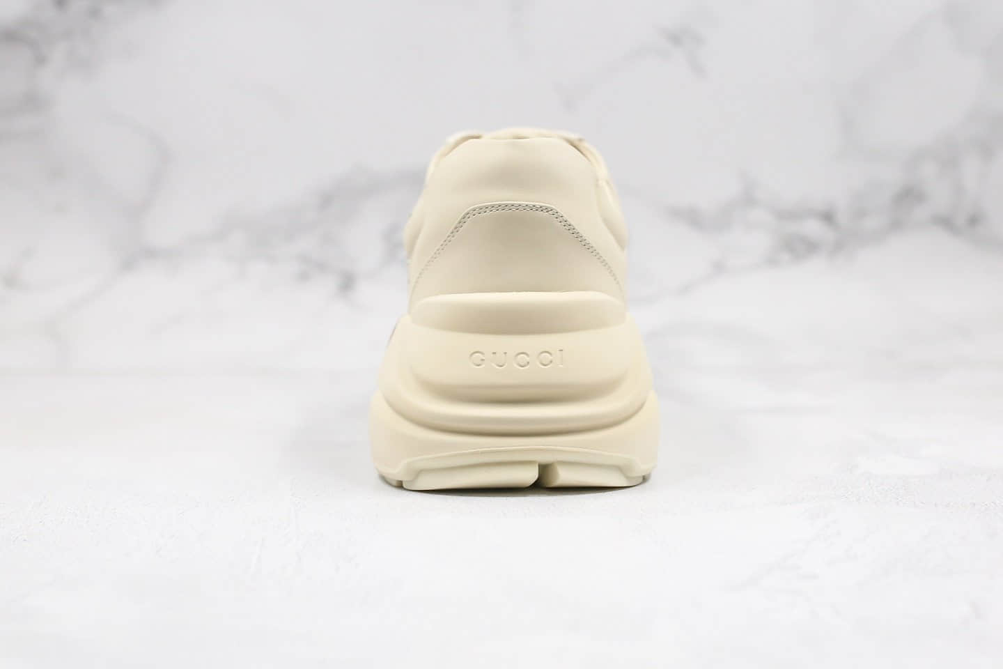 古驰Gucci Rhyton Vintage Trainer Sneaker纯原版本复古老爹鞋5D皮革角状一比一原材料打造内置防伪芯片