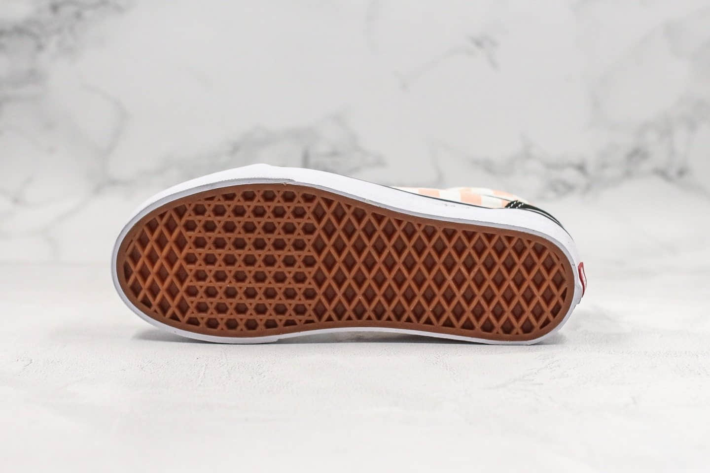 万斯VANS Old Skool Platfor厚底黑粉棋盘格公司级版本原盒原标内置钢印原厂硫化大底 货号:VN0A3B3UBKA