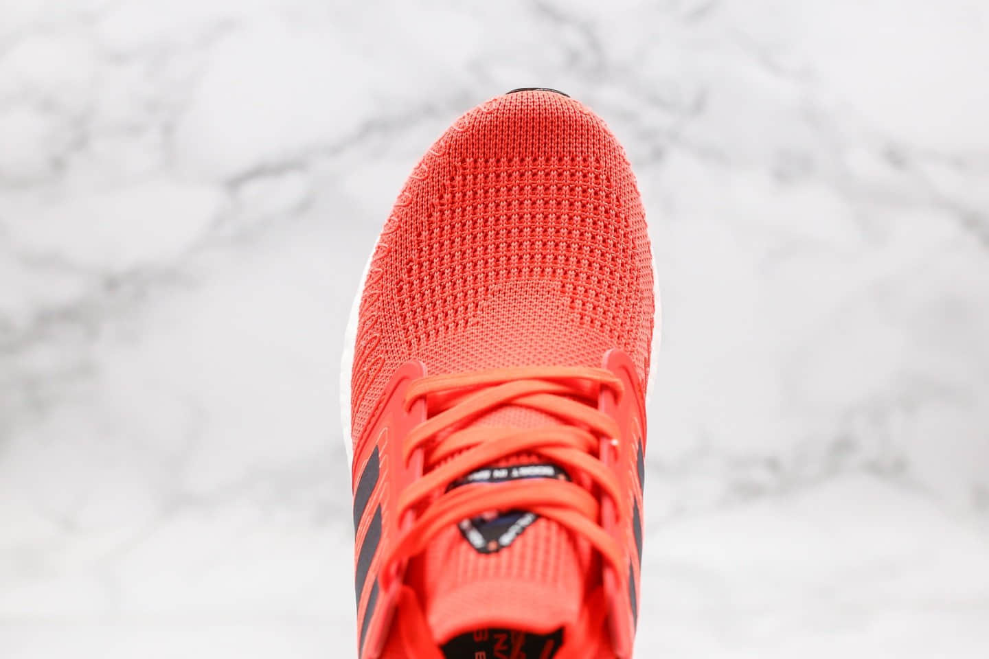 阿迪达斯Adidas Ultra Boost 20纯原版本爆米花跑鞋UB6.0荧光橙色原厂黑盒正确TPU支架 货号:FV8449