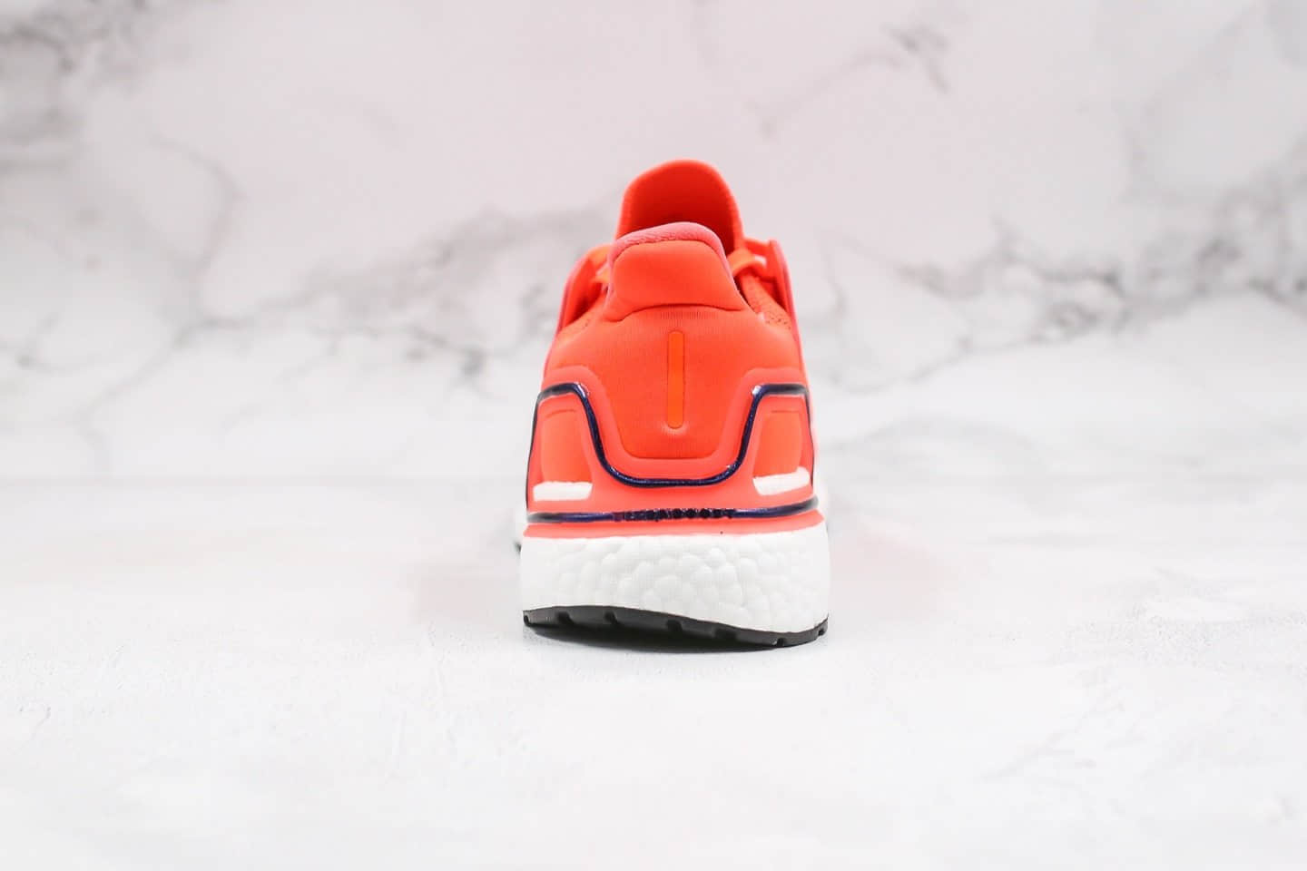 阿迪达斯Adidas Ultra Boost 20纯原版本爆米花跑鞋UB6.0荧光橙色原厂黑盒正确TPU支架 货号:FV8449