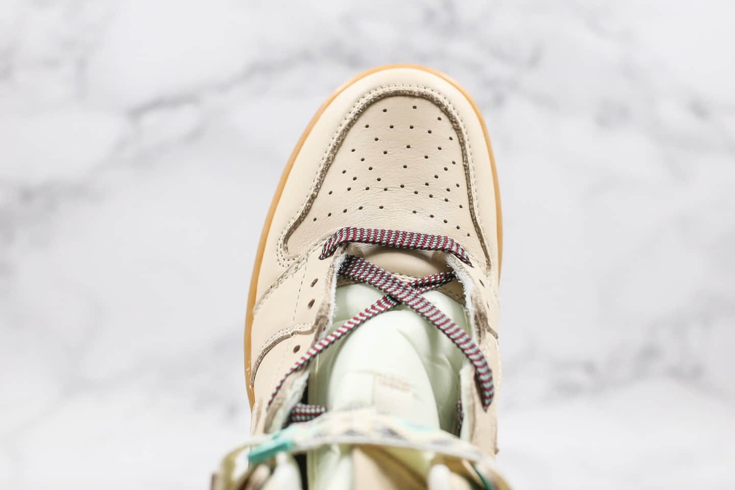 乔丹Air Jordan 1 Retro High Strap N7纯原版本高帮AJ1北美原住民全明星慈善配色原盒配件 货号:AR4410-207