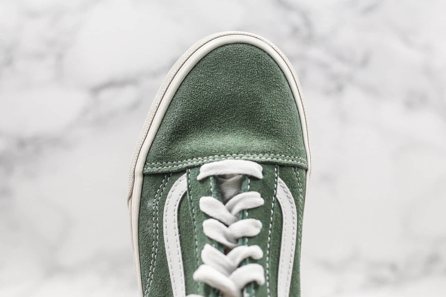 万斯Vans Sunde Sk8-Hi公司级版本低帮麂皮硫化板鞋橄榄绿配色原厂硫化工艺内置鞋盒钢印