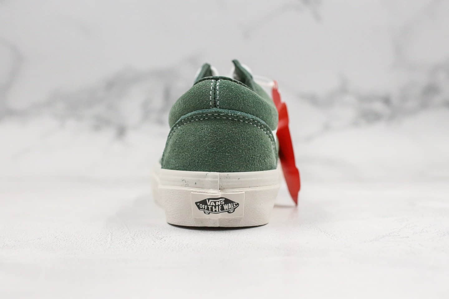 万斯Vans Sunde Sk8-Hi公司级版本低帮麂皮硫化板鞋橄榄绿配色原厂硫化工艺内置鞋盒钢印