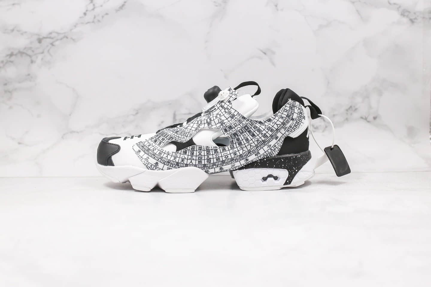 锐步Reebok x DEAL Instapump Fury纯原版本联名款阴阳风水罗盘鸳鸯配色原盒原标原数据开发 货号:DV2811