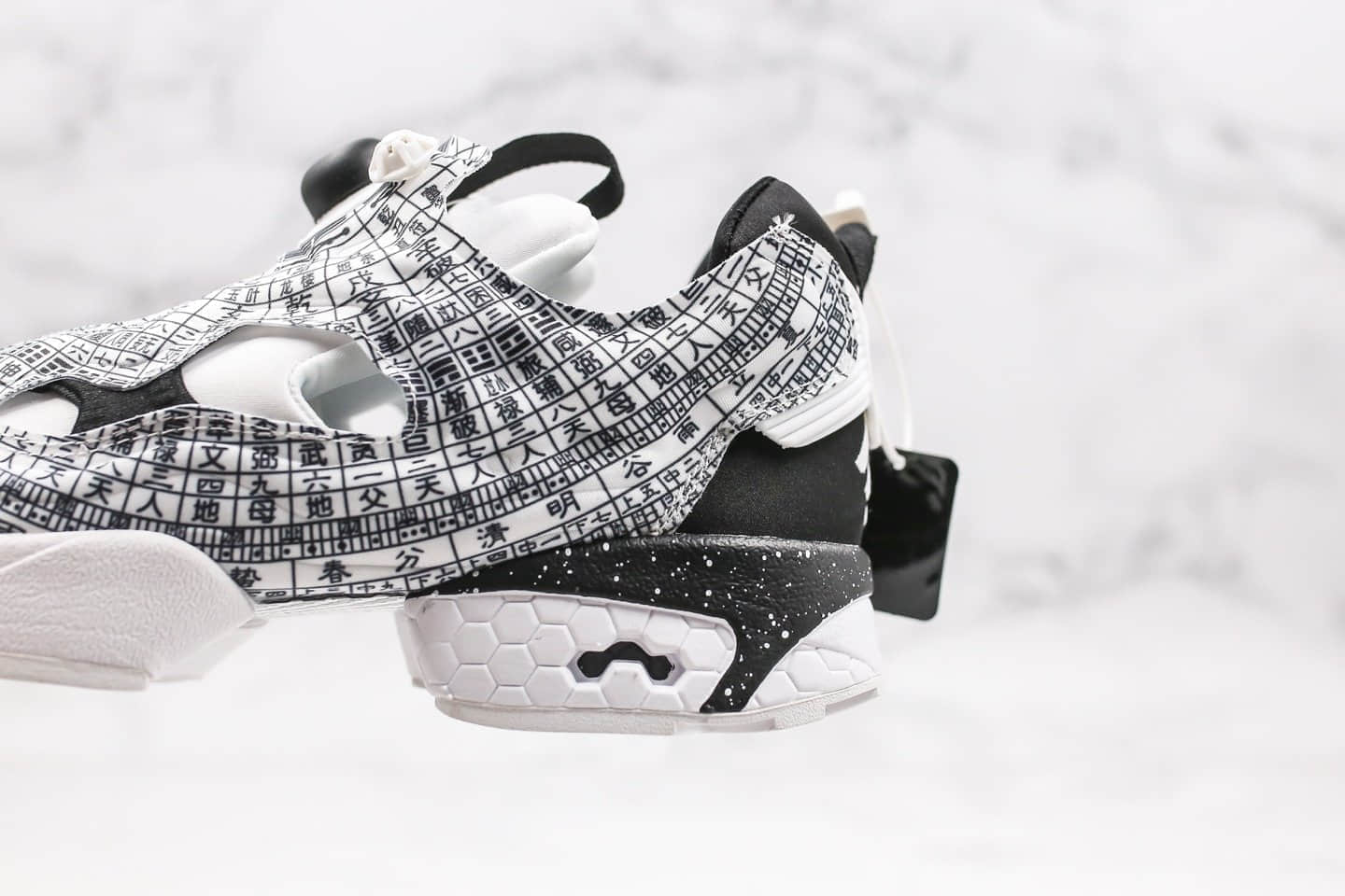 锐步Reebok x DEAL Instapump Fury纯原版本联名款阴阳风水罗盘鸳鸯配色原盒原标原数据开发 货号:DV2811