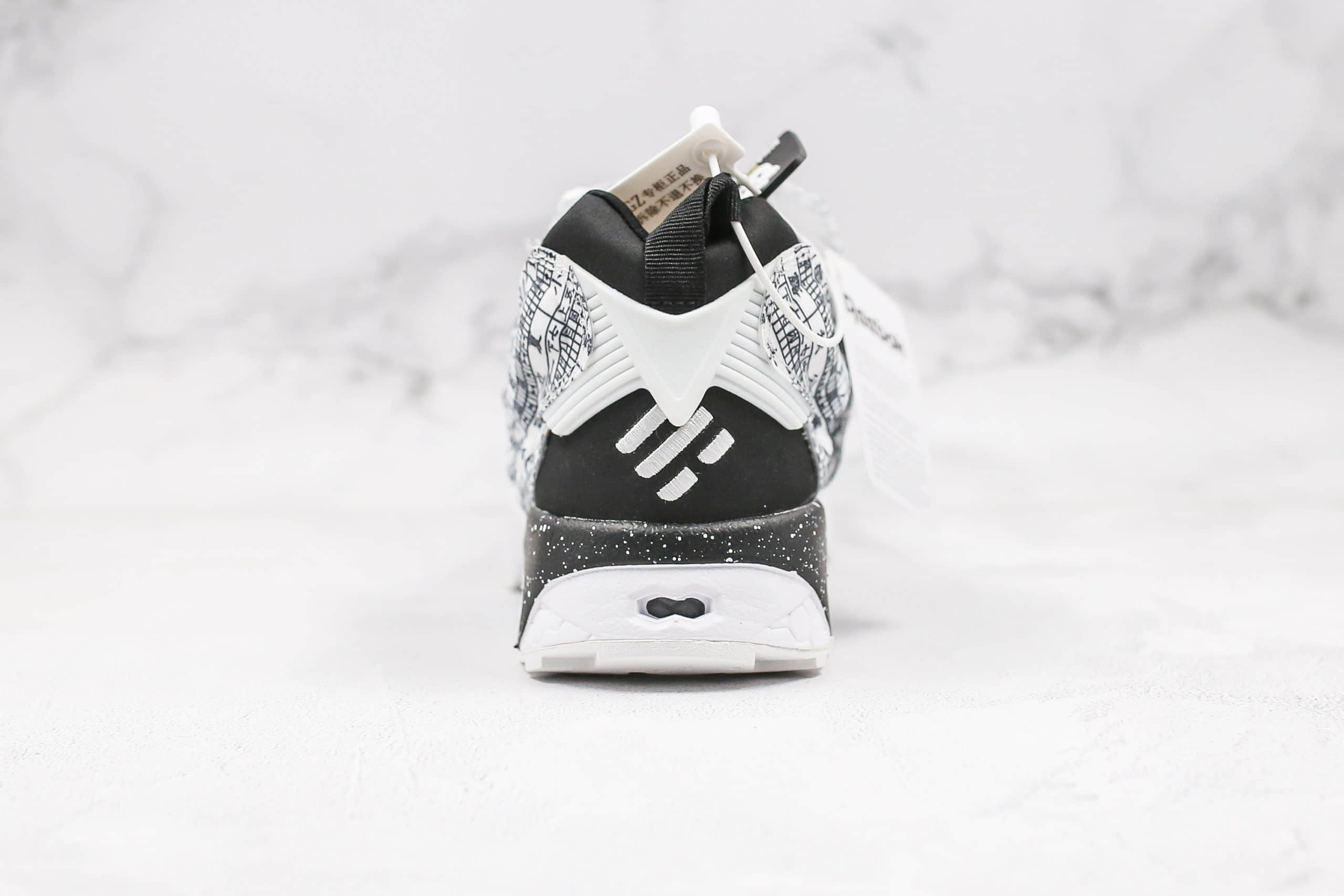 锐步Reebok x DEAL Instapump Fury纯原版本联名款阴阳风水罗盘鸳鸯配色原盒原标原数据开发 货号:DV2811