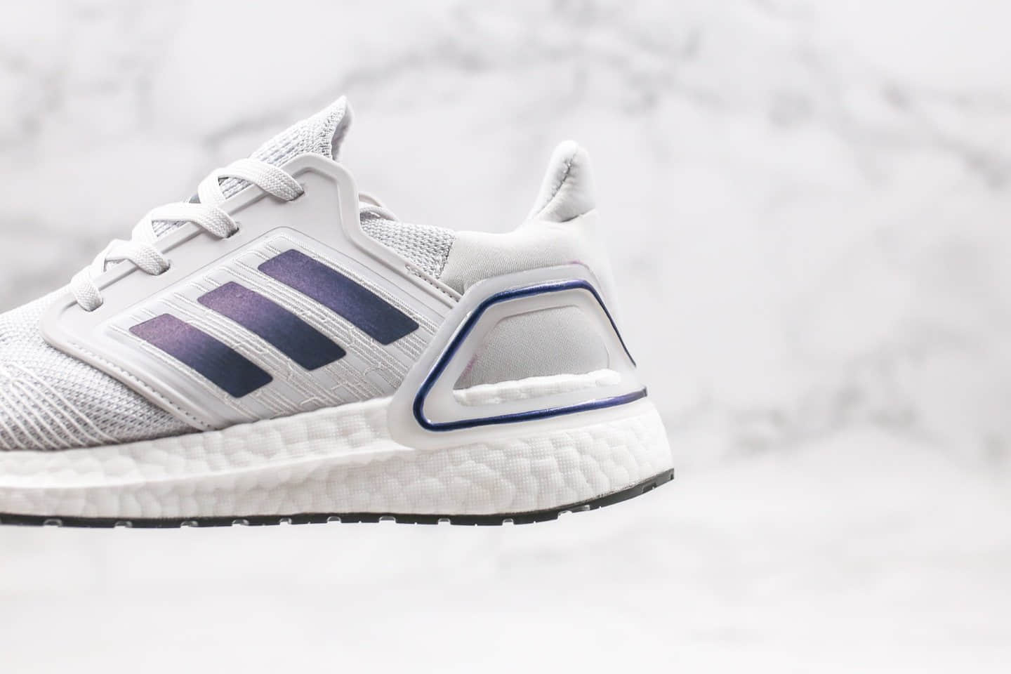 阿迪达斯Adidas Ultra Boost 20 Consortium纯原版本爆米花跑鞋UB6.0灰蓝色原盒原标原档案数据开发 货号:EG0695