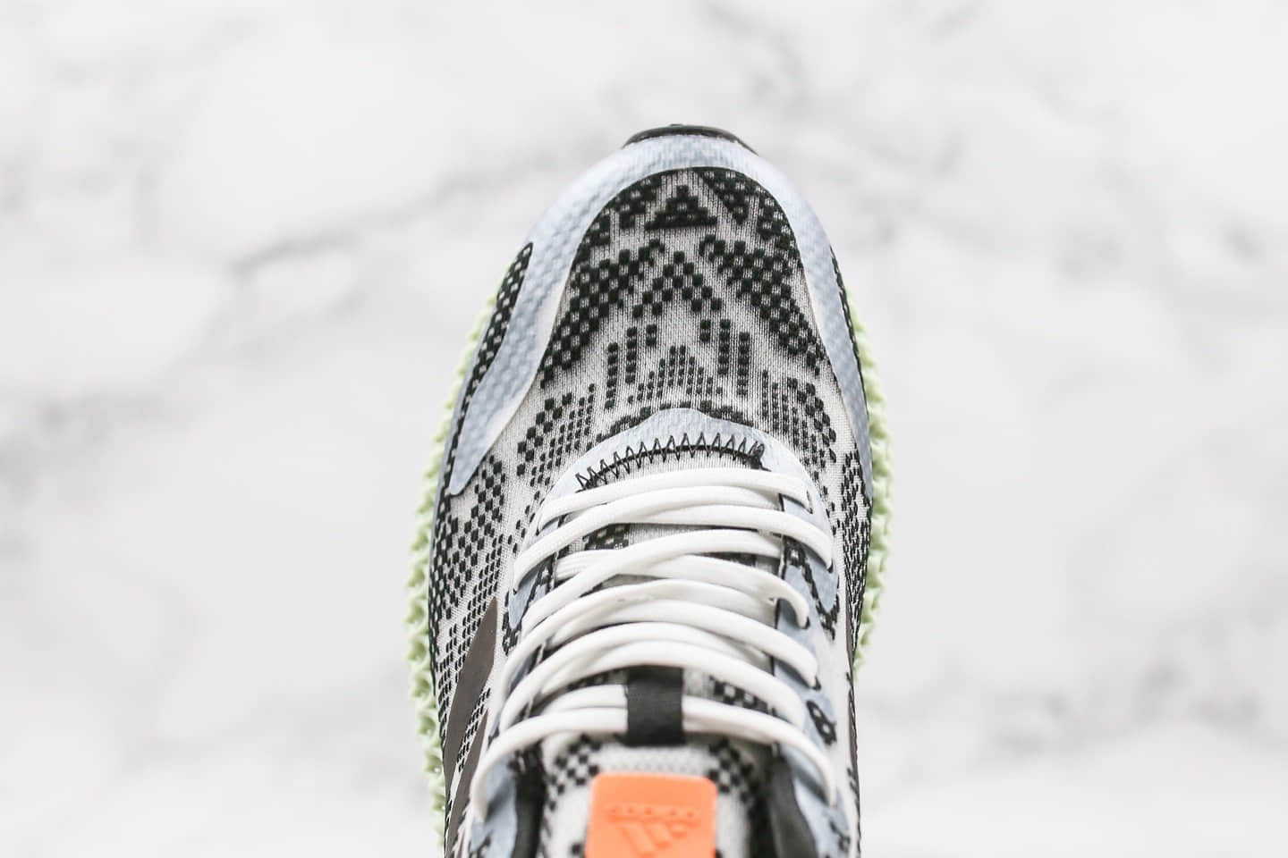 阿迪达斯Adidas Alphaedge 4D LTD M纯原版本灰橙色4D科技跑鞋原厂鞋面材质首家实拍出货 货号:FW1233