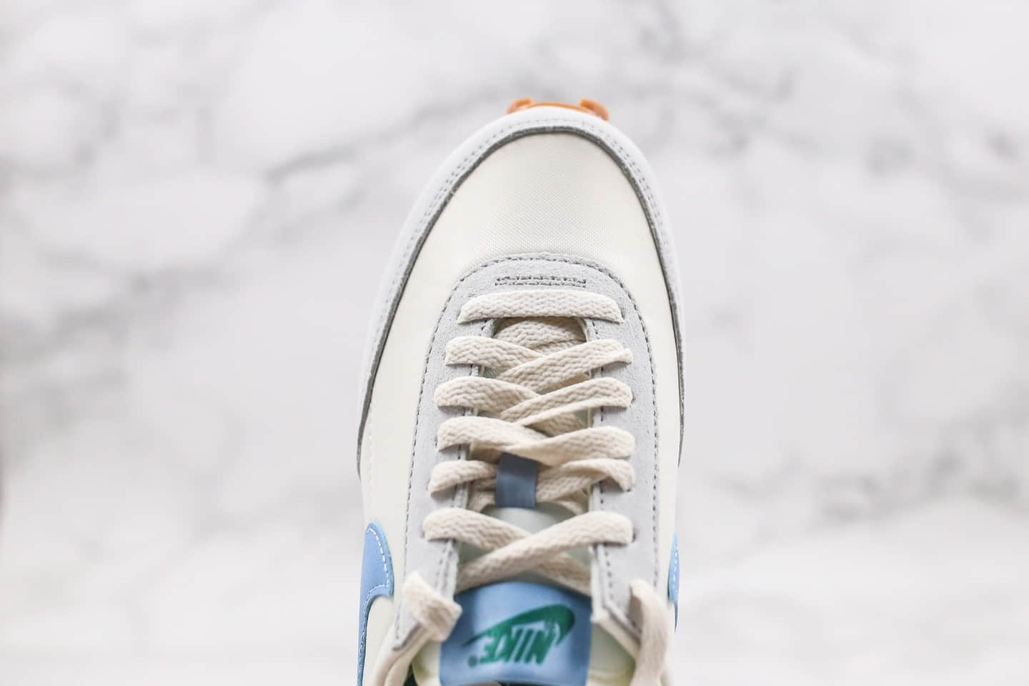 耐克Nike Daybreak公司级版本华夫复古慢跑鞋白灰蓝色原厂黑色抽屉盒原楦头纸板打造 货号:CK2351-400