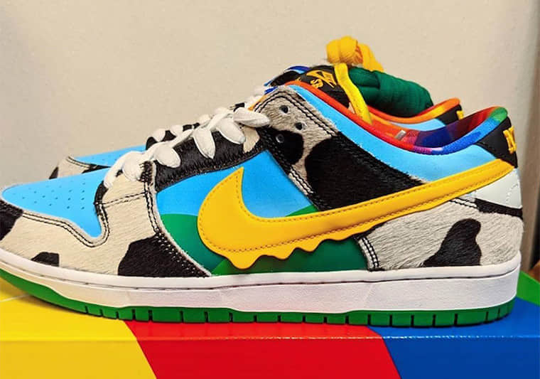 冰淇淋跨界联名!全新Ben & Jerry's x Nike SB Dunk Low今夏发售!