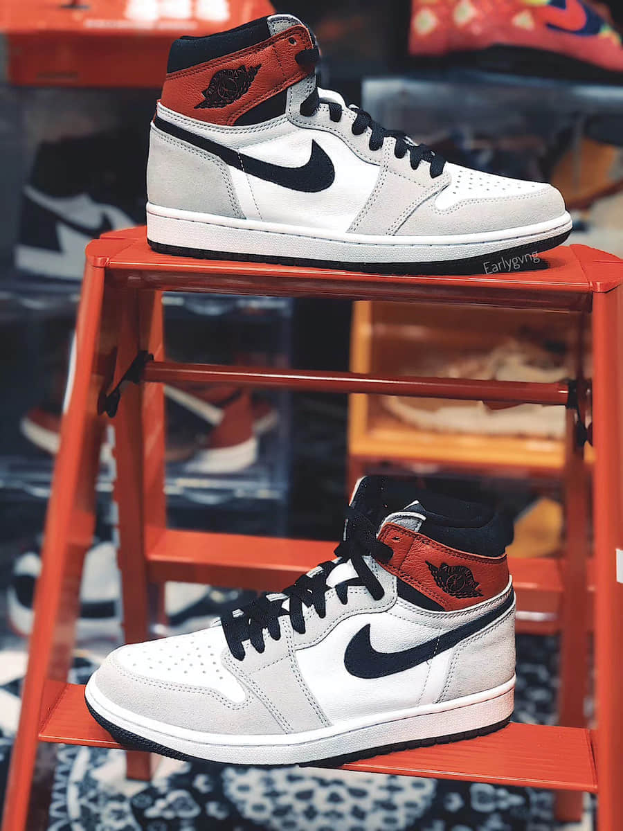 AJ1浅烟灰上脚美照来袭简直就是Union x AJ1的翻版! 货号:555088-126