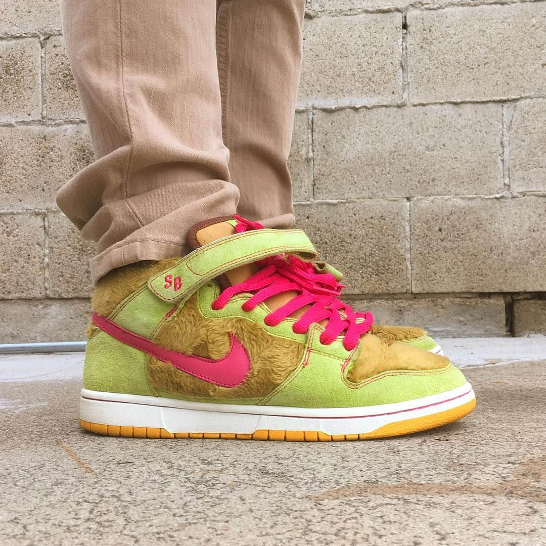 摇滚小熊!全新Nike SB Dunk Low Grateful Dead Bears实物图首曝光!