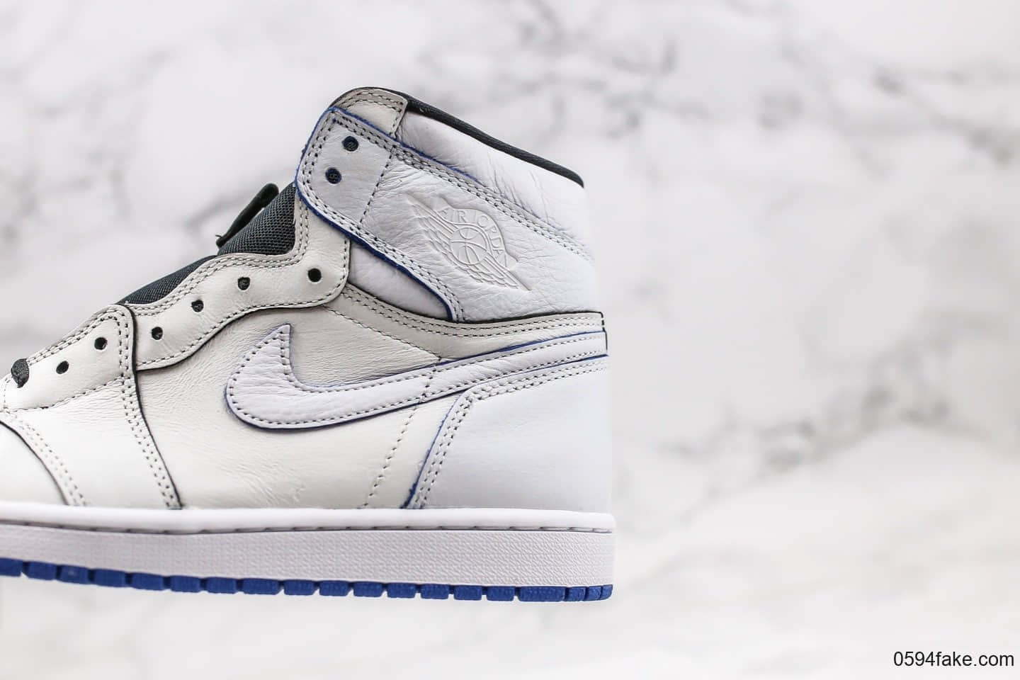 耐克Nike SB x Air Jordan 1 Lance Mountain纯原版本乔丹联名款白红蓝鸳鸯刮刮乐原档案数据开发正确内层 货号:653532-100