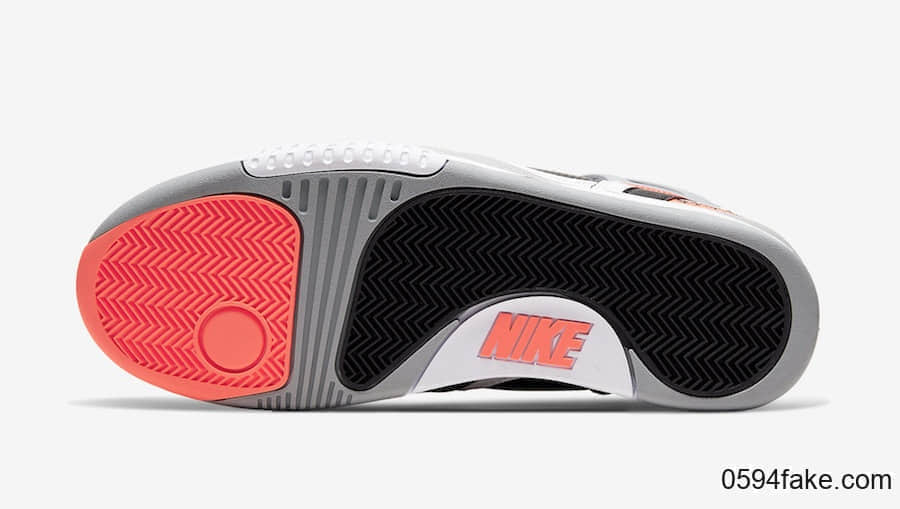 经典配色反转!Nike Air Tech Challenge 2“黑熔岩”后天发售! 货号:CQ0936-001