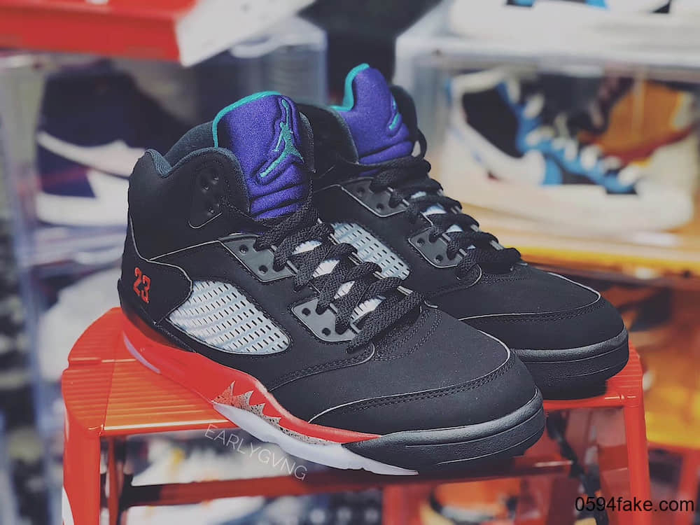 乔丹Air Jordan 5 TOP 3释出最新实物图!将于5月16日发售! 货号:CZ1786-001