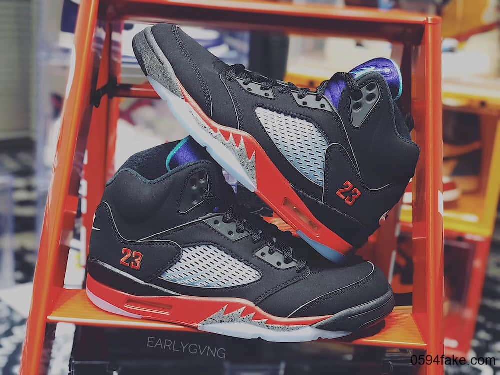 乔丹Air Jordan 5 TOP 3释出最新实物图!将于5月16日发售! 货号:CZ1786-001